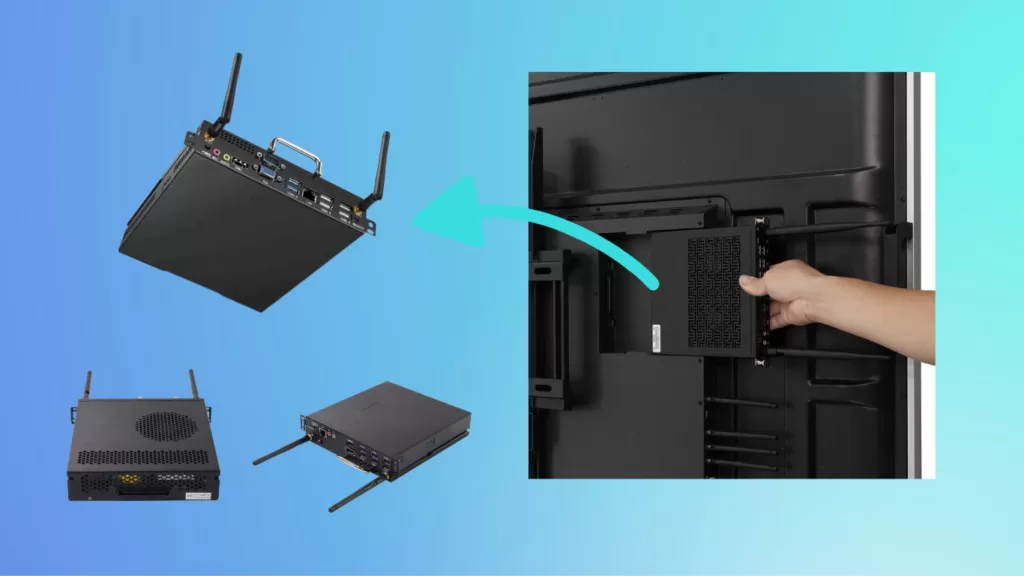 OPS computer for interactive whiteboard