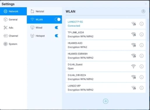 wifi connect2 d12 pro series