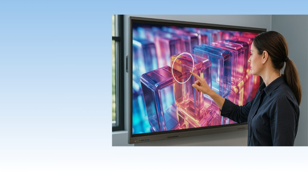 touch monitor with 4k