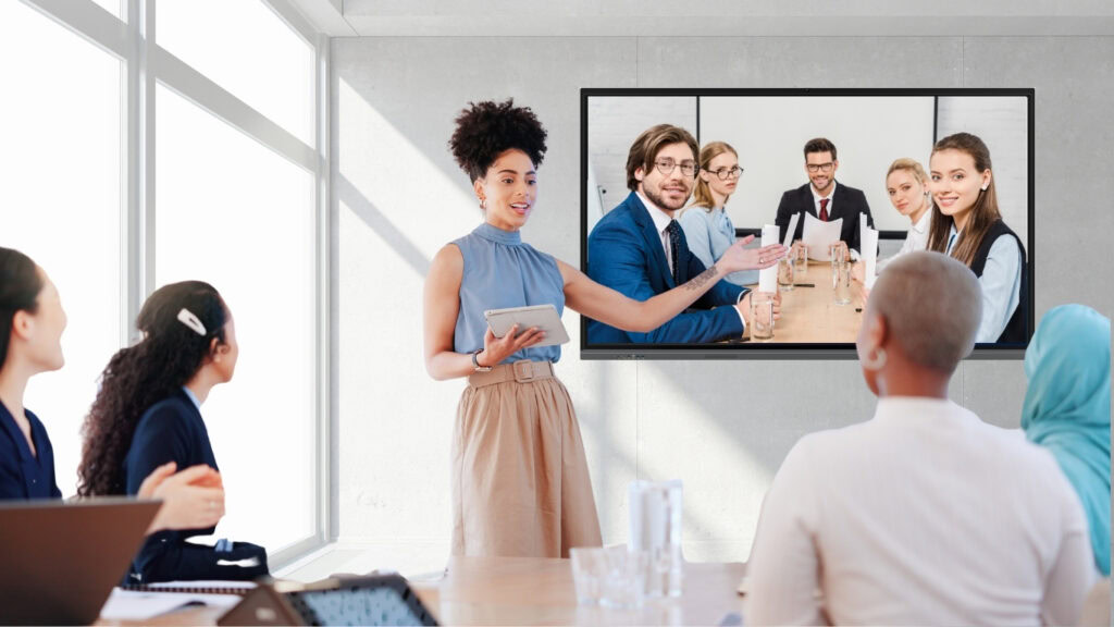 s16 pro electronic whiteboard for video conference